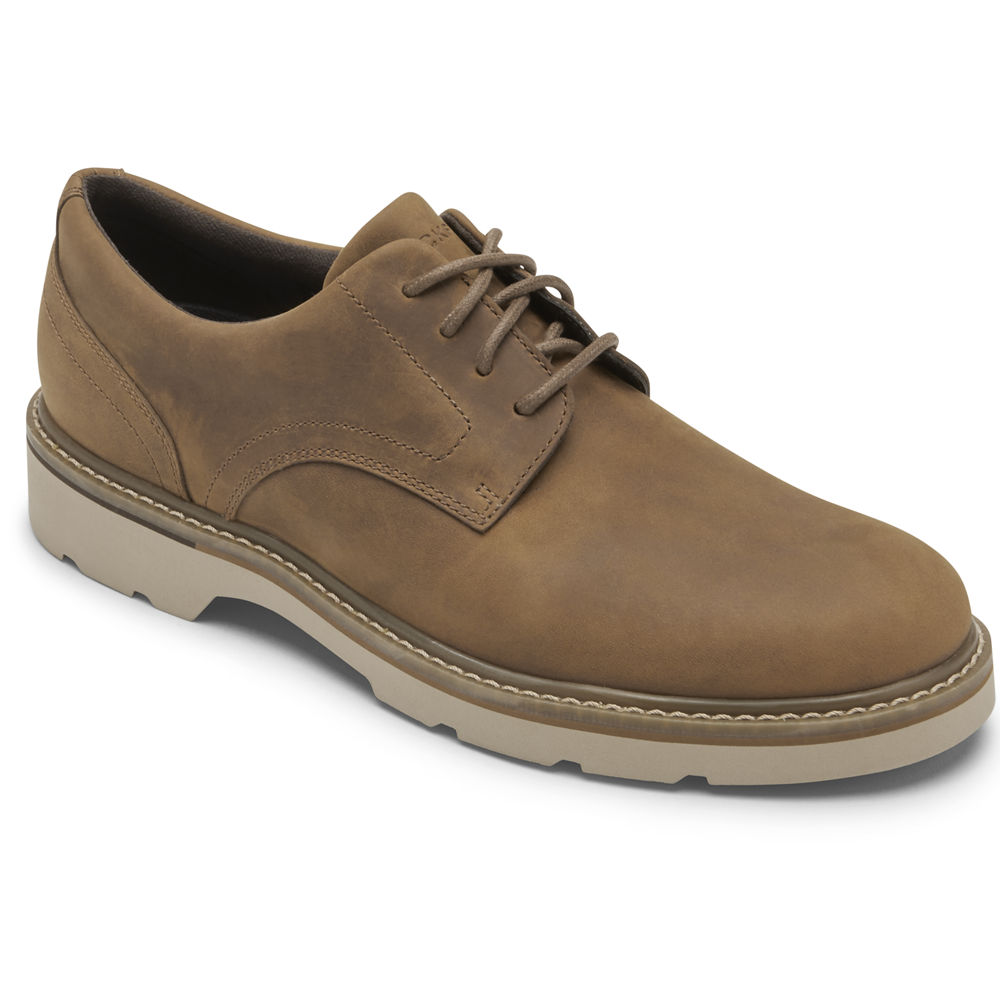 Rockport Oxfords Herre Khaki - Charlee Waterproof Plain Toe - MENL31609